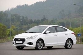 Accent dẫn dầu doanh số các dòng xe Hyundai tại Việt Nam