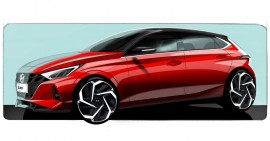 Hyundai i20 lộ hình phác thảo, ra mắt tại triển lãm Geneva