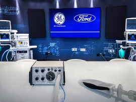 Ford hợp tác với GE Healthcare sản xuất 50.000 máy thở