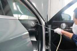 Vệ sinh hệ thống điều hòa và khử khuẩn khoang lái hiệu quả