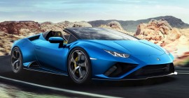 Siêu xe Lamborghini Huracan Evo RWD bản mui trần ra mắt