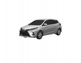Toyota Yaris 2021 rò rỉ qua hình ảnh bằng sáng chế