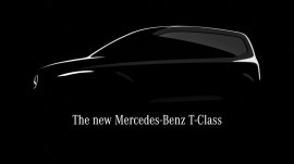 Mercedes-Benz hé lộ mẫu MPV mới có tên gọi T-Class
