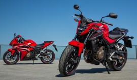 Honda CBR500R và CB500F 2017 có giá bán từ 165 triệu đồng