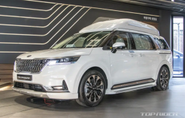 KIA Sedona High Limousine cao cấp và hiện đại hơn với mức giá từ 54.420 USD