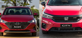 So sánh Hyundai Accent và Honda City ở 2 phiên bản cao nhất – Hai phong cách hoàn toàn khác nhau