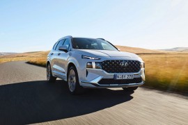 Hyundai Santa Fe 2021 ra mắt tại Úc với 4 phiên bản, giá từ 33.630 USD