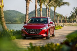 Gần 1.800 xe Hyundai Accent được bán ra trong tháng 1