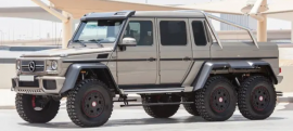 Mercedes-Benz G63 AMG 6x6 siêu lướt được bán với mức giá 24,3 tỷ VNĐ