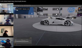 Đội ngũ thiết kế của Ford làm việc tại nhà hiệu quả nhờ công nghệ thực tế ảo
