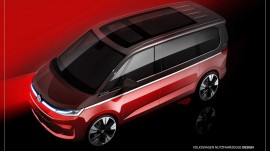 Volkswagen tiết lộ hình ảnh phác thảo mẫu xe mới, T7 Multivan