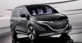 Xem trước mẫu minivan chạy điện Mercedes-Benz Concept EQT