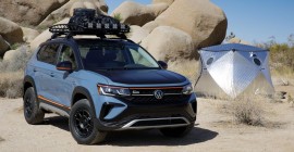 Volkswagen giới thiệu mẫu xe off-road Taos Basecamp Concept