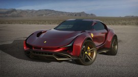Xem trước kiểu dáng mẫu SUV đầu tiên của Ferrari