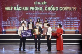 Toyota Việt Nam ủng hộ 10 tỷ đồng cho Quỹ Vắc-Xin phòng COVID-19