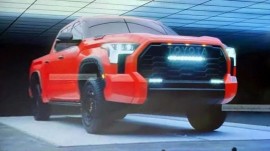 Rò rỉ hình ảnh Toyota Tundra 2022 trước ngày ra mắt