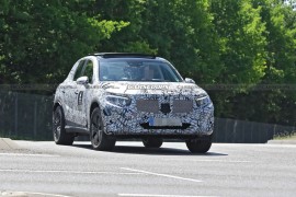 Mercedes-benz GLC thế hệ mới bị bắt gặp khi trên đường chạy thử
