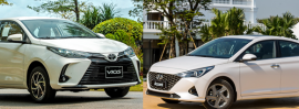 Toyota Vios và Hyundai Accent đua doanh số quyết liệt nửa đầu năm 2021