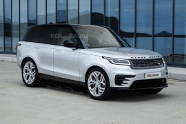 Hình phác thảo hé lộ kiểu dáng Land Rover Range Rover 2022