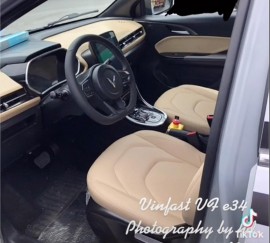 Lần đầu diện kiến hình ảnh thực tế nội thất VinFast VF e34