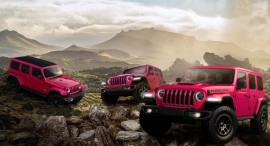 SUV Jeep Wrangler 2021 có thêm màu ngoại thất hồng Tuscadero