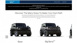 Ford Bronco tạm dừng nhận đơn đặt hàng trực tuyến