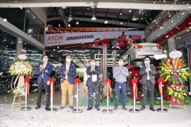 Bridgestone khai trương trung tâm dịch vụ lốp xe cao cấp Premium B-Select ATOM tại Hà Nội