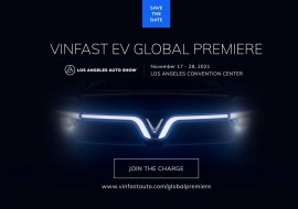 Vinfast công bố 2 mẫu xe điện mới tại Los Angeles Auto Show 2021