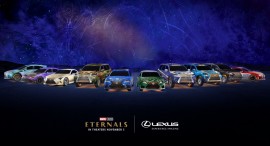 Lexus ra mắt bộ sưu tập xe dựa theo ý tưởng “Eternals” của Marvel