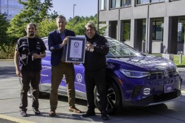 Volkswagen ID.4 lập kỷ lục thế giới với mẫu xe điện di chuyển quãng đường hơn 57.000 km
