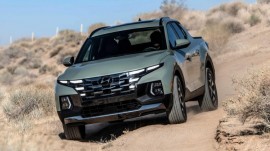 Hyundai Santa Cruz 2022 được trao giải Xe bán tải tốt nhất