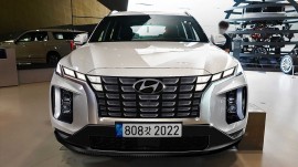 Hyundai Palisade 2022 có thiết kê mạnh mẽ và dữ dằn hơn