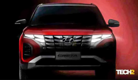 Hyundai Creta 2022 lộ hình ảnh thực tế