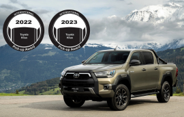 Toyota Hilux giành danh hiệu Bán tải quốc tế của năm 2022