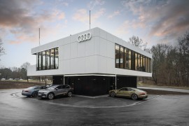 Audi đi vào hoạt động trạm sạc Audi Charging Hub đầu tiên trên thế giới