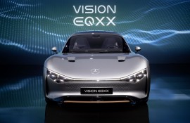 Concept Mercedes-Benz Vision EQXX xuất hiện tại triễn lãm CES