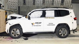 Toyota Land Cruiser 2022 đạt 5 sao ở tất cả các bài thử nghiệm của ANCAP