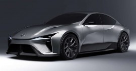 Thêm hình ảnh Lexus Sedan EV Concept được công bố