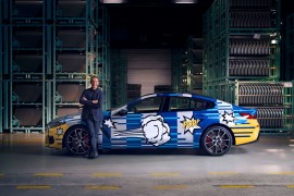 BMW 8 Series Gran Coupe độc lạ khi kết hợp với Jeff Koons