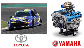 Toyota và Yamaha hợp tác phát triển động cơ V8 chạy bằng hydro