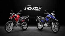 Adventure 150cc Yamaha Crosser 2023 trang đị đèn LED, mâm xe kích thước lớn