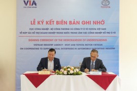 Toyota Việt Nam tiếp tục tham gia Dự án Hợp tác hỗ trợ doanh nghiệp lĩnh vực công nghiệp hỗ trợ ô tô