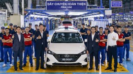 Hyundai Thành Công xuất xưởng chiếc Hyundai Accent thứ 85.000 tại Việt Nam