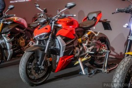 Ducati Streetfighter V2 2022 ra mắt tại Malaysia, giá từ 23.000 USD