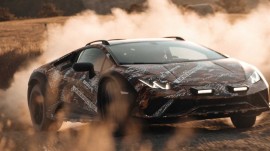 Lamborghini Huracan Sterrato phiên bản địa hình được hé lộ