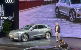 Triển lãm Ô tô Việt Nam 2022: Audi ra mắt thêm SUV điện e-tron giá 2,97 tỷ đồng