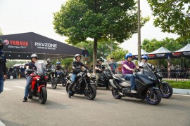 Khuấy động đam mê với hoạt động trải nghiệm xe mô tô và dịch vụ của Yamaha Motor tại Hà Nội
