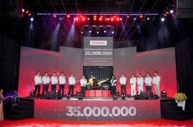 Honda Việt Nam đạt mốc sản lượng 35 triệu xe máy