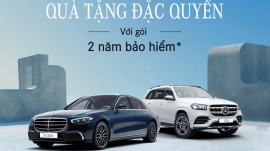 Mercedes-Benz Việt Nam ưu đãi gói bảo hiểm MBI 2 năm lên đến 150 triệu đồng