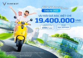 Vinfast Evo200 Lite được giảm giá chỉ còn 19,4 triệu đồng